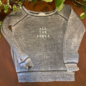 MILLY All the Feels Crewneck